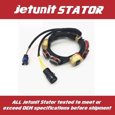 JETUNIT Stator For Johnson Evinrude 584548 173-4821 Outboard 9.9 HP(2 Cyl) 25 35 HP(3 Cyl) 584821 763761(1995-2001)12-AMP 4/2-Stroke in Saudi Arabia