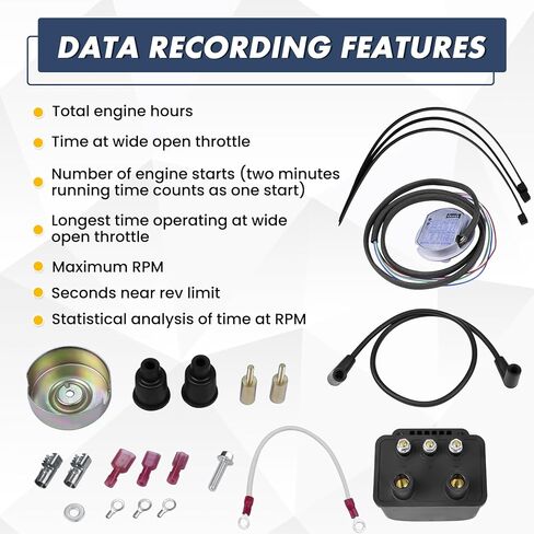 مجموعة ملف إشعال قابلة للبرمجة للدراجة النارية 53-660 متوافقة مع 1970-1999 Harley Davidson Big Twin (باستثناء الكاميرا المزدوجة) و1971-2003 Harley Sportster (باستثناء موديلات "S")، استبدل 60-53-660-06 in Kuwait