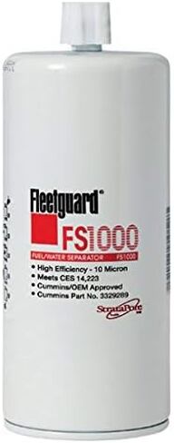 Fleetguard FS1000, Diesel Fuel Water Separator (Pack of 1) in Kuwait