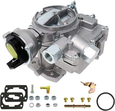 كامفينكو 2 برميل المكربن ​​البحري لمحركات Mercruiser 2.5L 3.0L 4 Cyl روتشستر Mercarb 3310-864940A01، 8M0045397 مدخل الوقود الجانبي الاختناق الكهربائي in Kuwait