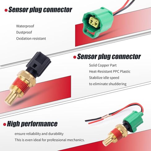 Engine Coolant Temperature Sensor 5S1500 56027873 with Connector Wiring in Saudi Arabia
