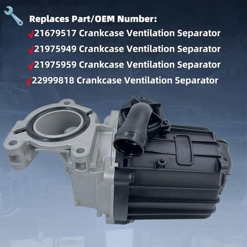 LOBIUTIYA 21679517 Crankcase Ventilation Separator For 2006-2022 Volvo D11 MP7 with Gasket OEM 21679517 22999818 21975959… in Saudi Arabia