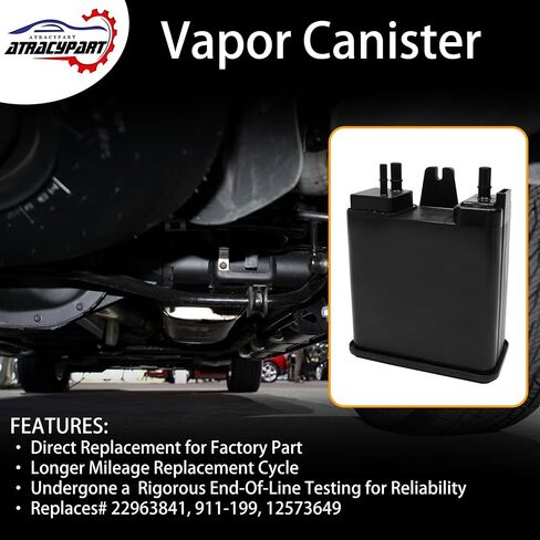 Vapor Canister | Replacement for 2004-2005 Buick Rendezvous, 2004-2016 Cadillac CTS, Escalade, SRX, 2004-2016 Chevy Tahoe & GMC Yukon | Replaces# 911-149, 215-464, 15109431. in Saudi Arabia