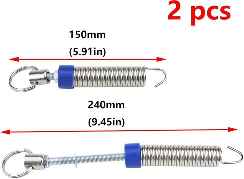 Antrader 2 Pack Car Trunk Lid Spring,Adjustable Universal Trunk Spring Lifting Device, Car Trunk Automatic Lifting Spring in Saudi Arabia