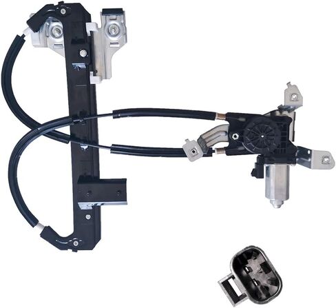 748-228 منظم النافذة الجانبية للسائق الخلفي الأيسر مع مجموعة المحرك لـ 2002-2006 كاديلاك إسكاليد 2000-2006 تشيفي تاهو جي إم سي يوكون (لا يناسب يوكون دينالي XL/يوكون XL/إسكاليد ESV/EXT) in Kuwait