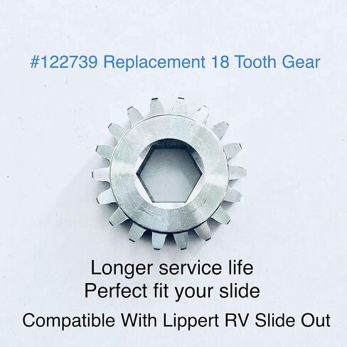 122739 بديل 18 سن سبير جير 12 DP/14.5 PA متوافق مع Lippert RV Slide Out in Kuwait