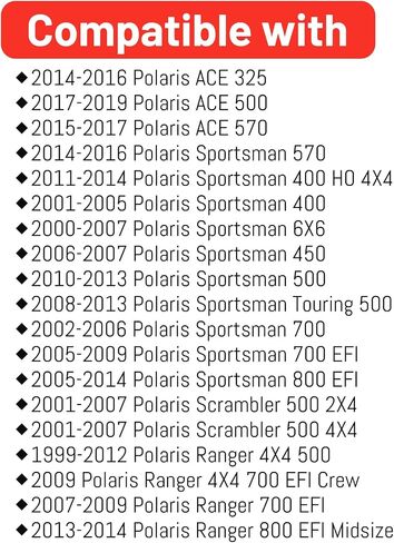 2 قطعة وصلات كروية متوافقة مع Polaris Sportsman 400 450 500 570 700 800، Ranger 400 500 700، ACE 325، استبدال 7061158 7080927 7061153 7080364 7080673 in Saudi Arabia