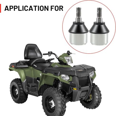 2 قطعة وصلات كروية متوافقة مع Polaris Sportsman 400 450 500 570 700 800، Ranger 400 500 700، ACE 325، استبدال 7061158 7080927 7061153 7080364 7080673 in Saudi Arabia