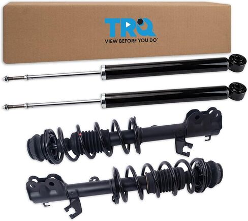 TRQ Front Complete Struts & Rear Shocks Kit Compatible with 2012-2019 Nissan Versa in Saudi Arabia