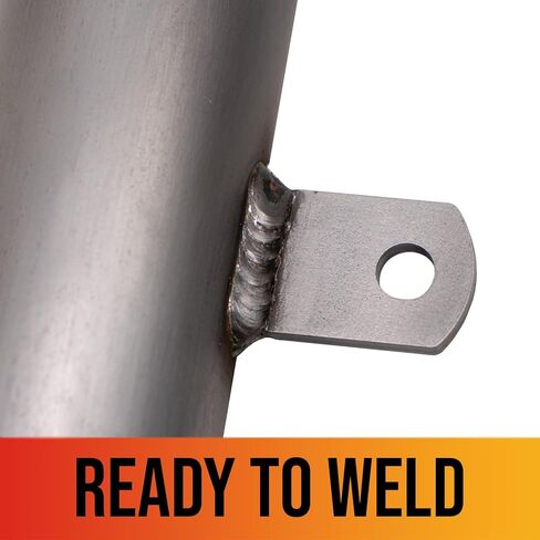 علامة تبويب RuffStuff Specialities Weld On - علامة تبويب اللحام الأساسية - طول 1 1/2 بوصة - عرض 1 بوصة - سمك 3/16 بوصة - R2708 in Kuwait