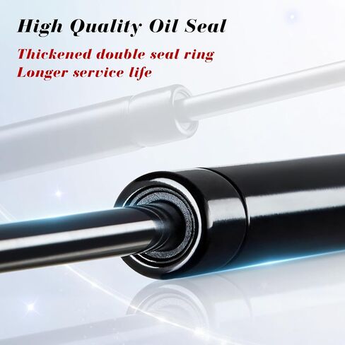 10 بوصة 35 رطل/156N دعامات رفع الصدمات الغازية متوافقة مع صندوق أدوات التقاط الشاحنة وغطاء باب RV، مجموعة من 2 Vepagoo in Kuwait