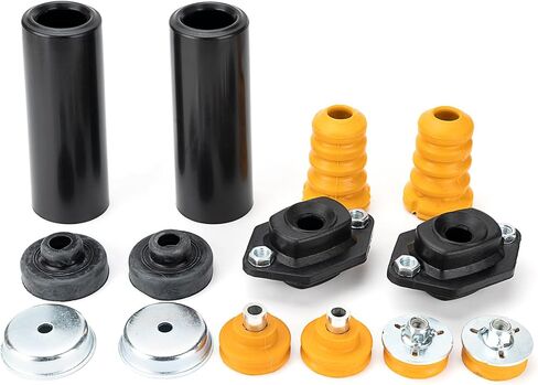 Rear Shock Mount, Bump Stop & Dust Boot Set Compatible with BMW E82 E87 E88 E90 E92, Replaces 33506767010 33526768544 33536767334 33506771738 33506771737 33526764418 in Saudi Arabia