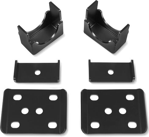 JY PERFORMANCE Truck Rear Axle Flip Kit 5" Drop C Notch Kit Shock Compatible With 1973-1987 Chevrolet C10 C15 GMC 1/2 Ton Truck Rear Lowering Flip Kit 7387CNF-K in Saudi Arabia