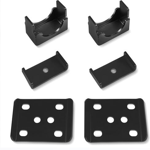 JY PERFORMANCE Truck Rear Axle Flip Kit 5" Drop C Notch Kit Shock Compatible With 1973-1987 Chevrolet C10 C15 GMC 1/2 Ton Truck Rear Lowering Flip Kit 7387CNF-K in Saudi Arabia