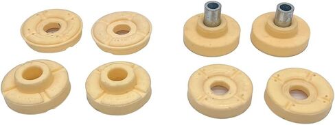 مجموعة جلبة دعم دعامة الصدمات الأمامية والخلفية السفلية من Bomunik لسيارة BMW X5 (E70) 2007-2013 X5 (E70 Facelift) 2011-2013 X6 (E71) 200 رقم الاستبدال # 33526776557,33526776399,31336776389,31336776390 in Kuwait