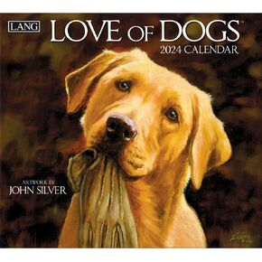 LANG Love Of Dogs 2025 Wall Calendar (25991001927)