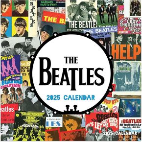 TF PUBLISHING 2025 The Beatles Mini Calendar | Large Grids for Appointments and Scheduling | Vertical Wall Calendar 2025 | Home & Office Organization | Premium Matte Paper | 7"x7"