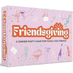 OFF TOPIC Friendsgiving: A Thanksgiving Game for Adults - Fun Holiday Party Game for Friends & Family - Friendsgiving Dinner Game