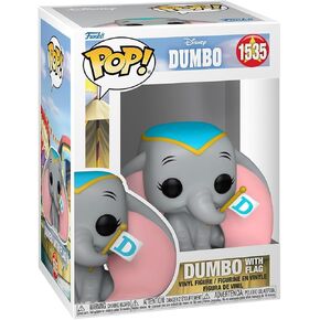 Funko POP Disney: Dumbo – Dumbo with Flag - Collectable Vinyl Figure - Gift Idea - Official Merchandise - for Kids & Adults - Movies Fans - Model Figure for Collectors and Display