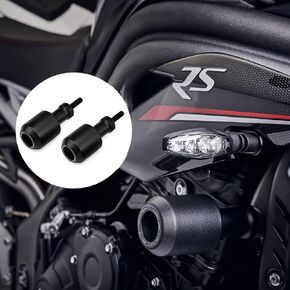 Motorcycle Falling Protection Frame Slider Fairing Guard Anti Crash Pad Protector Crash Compatible with Triumph Speed Triple 1200 RS (2021+) 1200 RR (2022+)