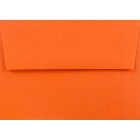 25 Pack A7 Orange Envelopes, Square Flap Gummed Seal, Pumpkin Orange Printable Envelopes For Invitations, Greeting Cards, Weddings, Birthdays, Mailing, Halloween, Thanksgiving, Any Occasion in Kuwait