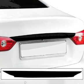 BOGAR TECH DESIGNS for Infiniti Q50 2018+ Door Side Window Chrome Delete Overlay, Gloss Black