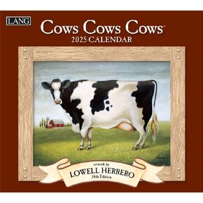 Cows Cows Cows Special Edition 2025 Wall Calendar