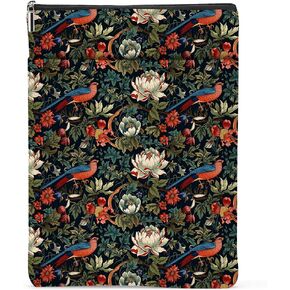 Book Lovers Book Sleeve, Book Accessories Bookish Gifts Book Gifts Friendship Christmas Birthday Gifts for Women Girls Teacher, Aesthetic Book Pouch Book Protector, Classic Forest