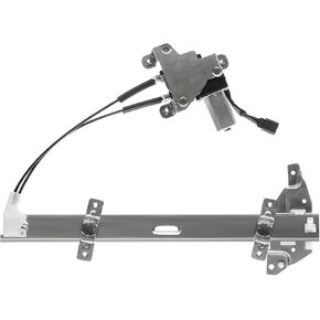 YHTAUTO Front Power Window Regulator Passenger Side with 2-Pin Motor Assembly for Buick Century 1997-2005, Regal 1997-2004 & Oldsmobile Intrigue 1998-2002, Sedan