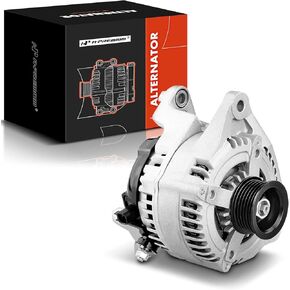 A-Premium Alternator Compatible with Dodge Nitro 2007 2008 2009 2010 V6 4.0L, 150A 12V Clockwise 6-Groove Pulley Replace# 421000-0521, 4210000521