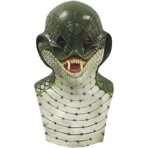 Latex Animal Snake Mask Creepy Party Costume Novelty Halloween Costume Party Animal Head fancy dress Halloween adult sized Scary Fun Halloween Gorilla Monkey Party