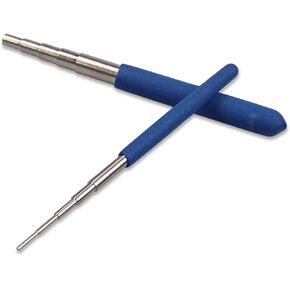 The Indivshow 2 Piece Jump Ring Mandrel Set, Ring Mandrel for Jump Ring and Other Metal Ring Jewelry Making(5.5Inch)