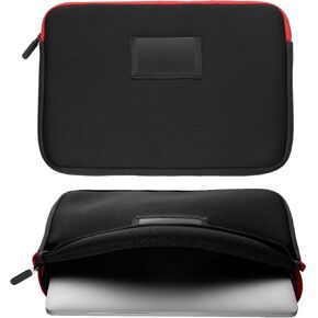 حافظة الكمبيوتر المحمول ZAGG 11+ القياسية - تناسب الأجهزة اللوحية مقاس 11-13 بوصة وأجهزة Chromebook وأجهزة الكمبيوتر المحمولة، وحقيبة نيوبرين مقاومة للماء مع حامل لبطاقة الهوية