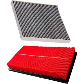 FUN-DRIVING Replacement Cabin Engine air filter for CAMRY Hybrid (18-23) ES300H(19-23),AVALON Hybrid(19-22),C-HR 18-21,COROLLA 19-23,HIGHLANDER Hybrid 20-23,RAV4 Hybrid 19-23,SIENNA 21-23,VENZA 21-23