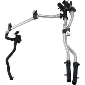 Heater Hose Line Tube Assembly with Blend Valve HVAC for Nissan Pathfinder 2005 2006 2007 2008 2009 2010 2011 2012 92408-EA500 92408ZL90B Hose Assy Heater