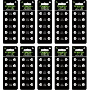 （100 Pack） LR1130 AG10 Batteries, High Capacity L1131 SG10 389 189 Premium Alkaline Battery 1.5V Button Coin Cell Batteries