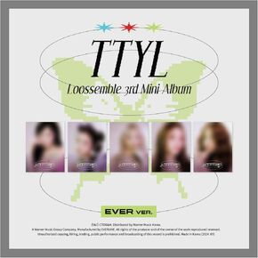 Loossemble TTYL 3rd Mini Album with Tracking LOONA Assemble (Ever 5 Version Set)