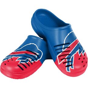 FOCO Arizona Cardinals NFL Youth Colorblock Big Logo Clog - L (2-3)