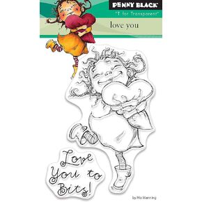 Penny Black Love Clear Stamps