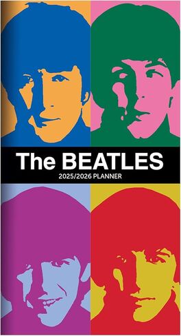 TF PUBLISHING 2025 The Beatles Mini Calendar | Large Grids for Appointments and Scheduling | Vertical Wall Calendar 2025 | Home & Office Organization | Premium Matte Paper | 7"x7" in Saudi Arabia