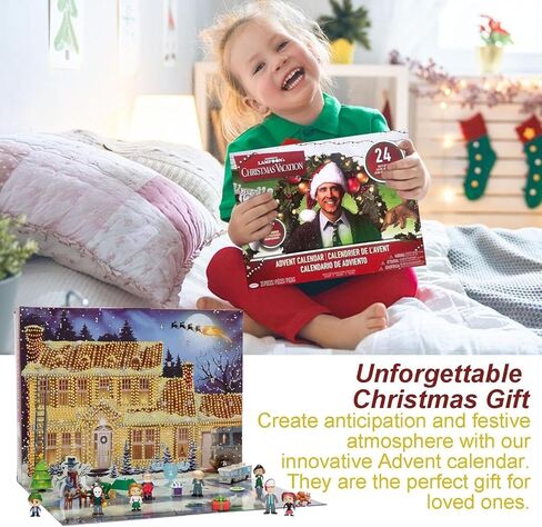 2024 National Satirical Christmas Holiday Advent Calendar, National Satirical Advent Calendar, 24 Day Christmas Countdown Calendar Includes 24 Gifts, Advent Calendar Action Figures Gifts in Saudi Arabia