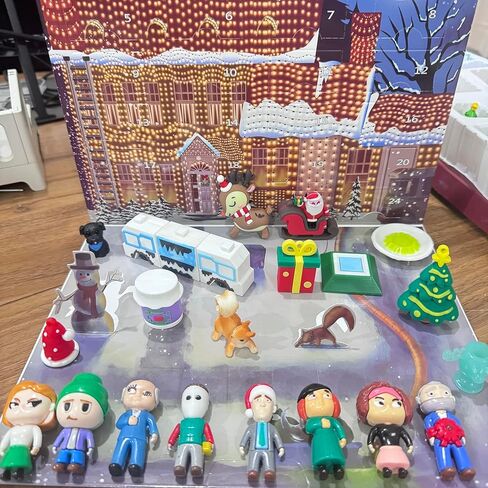 2024 National Satirical Christmas Holiday Advent Calendar, National Satirical Advent Calendar, 24 Day Christmas Countdown Calendar Includes 24 Gifts, Advent Calendar Action Figures Gifts in Saudi Arabia