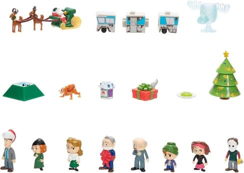 2024 National Satirical Christmas Holiday Advent Calendar, National Satirical Advent Calendar, 24 Day Christmas Countdown Calendar Includes 24 Gifts, Advent Calendar Action Figures Gifts in Saudi Arabia