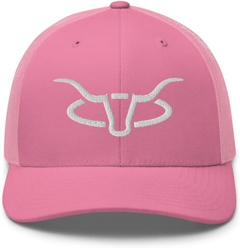 قبعة سائق الشاحنة بشعار Cattle Creek Ranch Horns للرجال والنساء in Kuwait