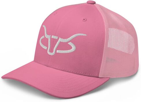 قبعة سائق الشاحنة بشعار Cattle Creek Ranch Horns للرجال والنساء in Kuwait