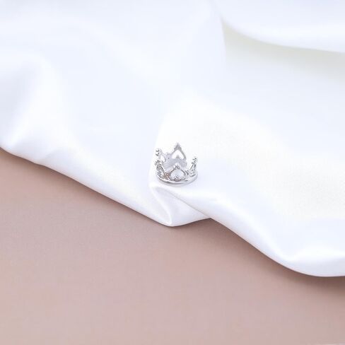Vintage Crown Ear Cuff Earrings Gold Crown Cartilage Cuff Earrings Crown Cuff Wrap Earrings Hollow Crown Earrings Princess Crown Crawler Cuff Earrings No Piercing Earrings Jewelry for Women in Saudi Arabia