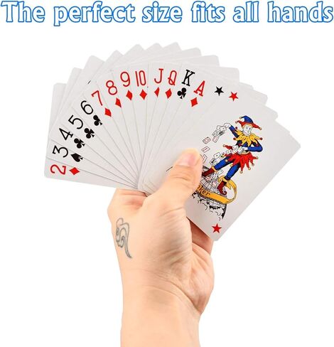 12 Pack Playing Cards, Poker Cards, Standard Index, Premium Playing Cards, Decks of Cards Bulk, Red and Blue, for Blackjack, Solitaire, Bridge, Canasta Card Game(Bee) in Saudi Arabia