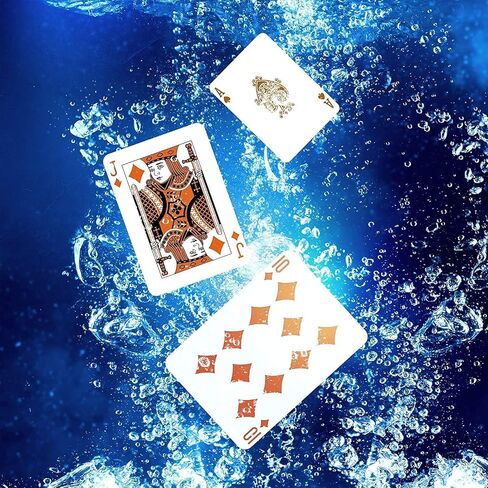 12 Pack Playing Cards, Poker Cards, Standard Index, Premium Playing Cards, Decks of Cards Bulk, Red and Blue, for Blackjack, Solitaire, Bridge, Canasta Card Game(Bee) in Saudi Arabia