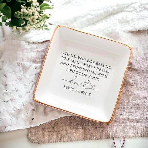 Mother In Law Gift, Ring Dish, Jewelry Dish, Mother of the Groom Gift, Mother Appreciation, Gift For Second Mom, Mother In Law Present, Future Mother In Law Gift, MIL Gift, Thank You Mother In Law in Saudi Arabia
