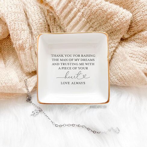 Mother In Law Gift, Ring Dish, Jewelry Dish, Mother of the Groom Gift, Mother Appreciation, Gift For Second Mom, Mother In Law Present, Future Mother In Law Gift, MIL Gift, Thank You Mother In Law in Saudi Arabia